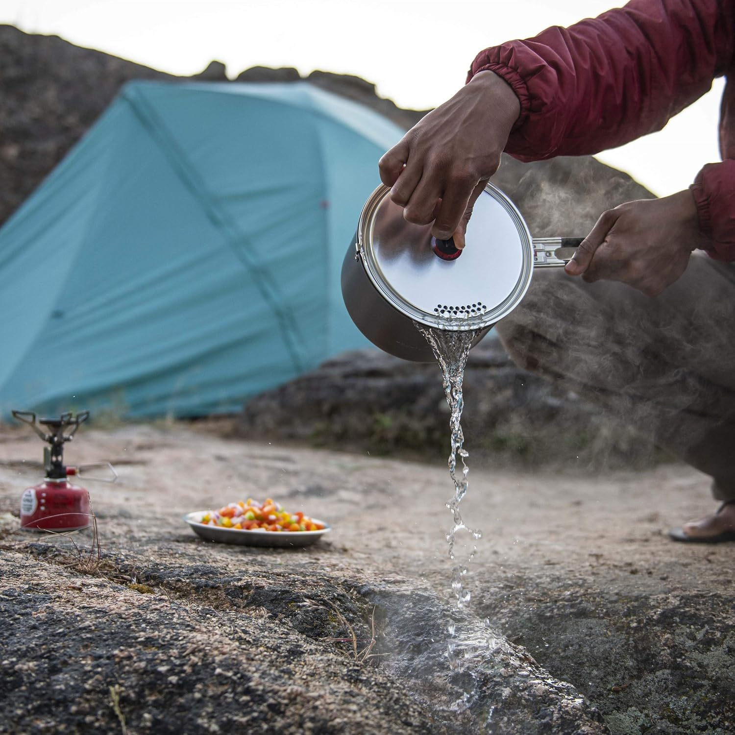 MSR 39011-39012 Outdoor Camping Cooking Ceramic 2.5L Pot image number 4