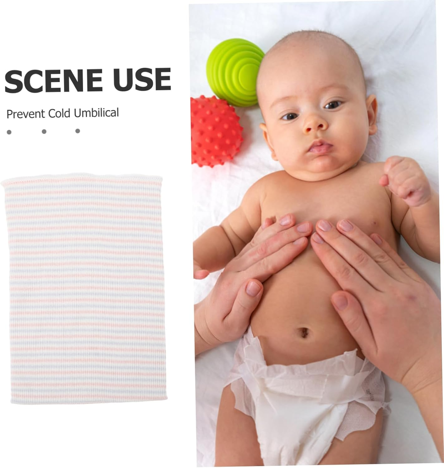 VICASKY Belly Protector Wrap Swaddle Newborn Postpartum Belly Band for Pregnancy Boy Girl Toddlers image number 2