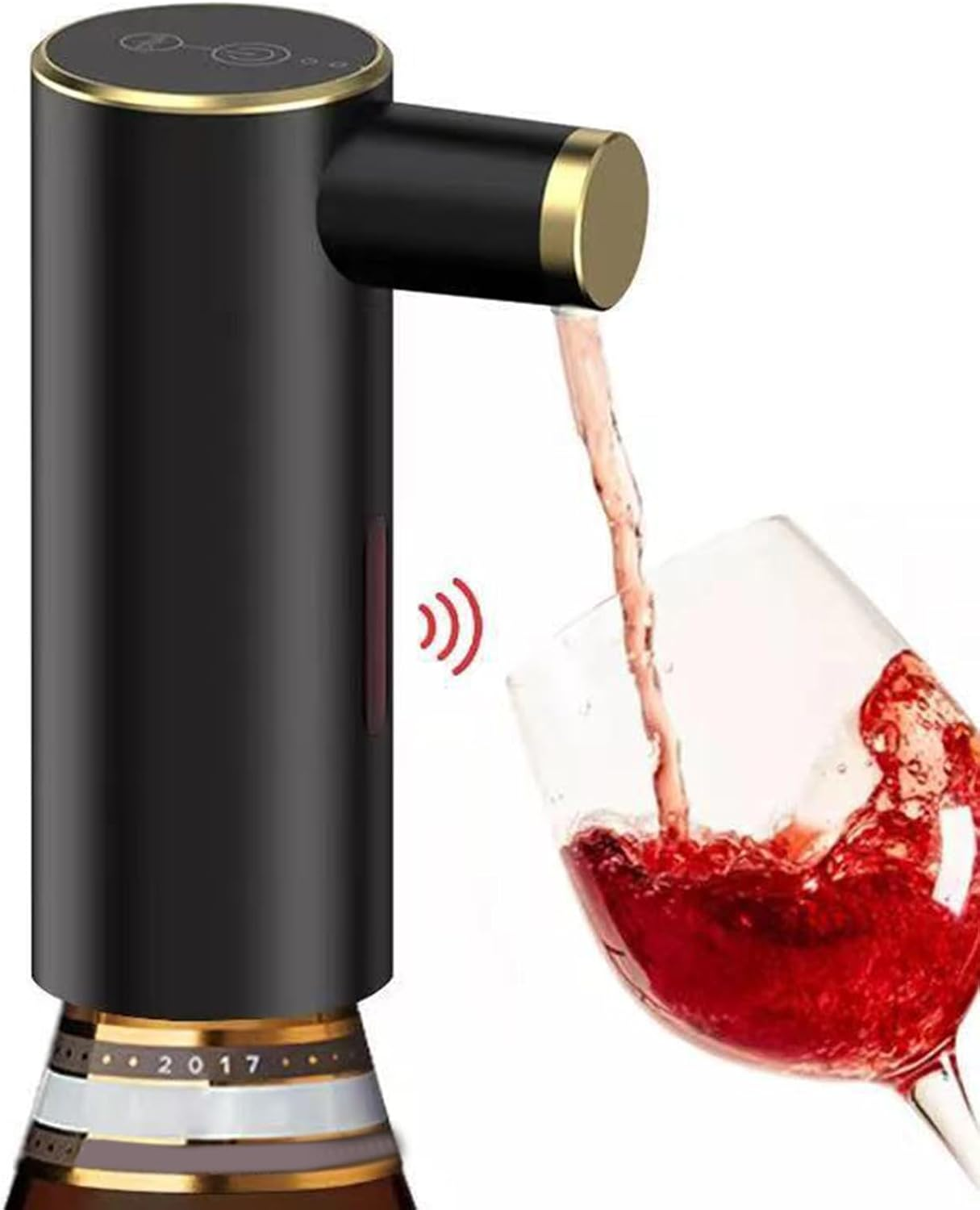Wine Pump,Automatic Electric Whiskey Dispenser | Entertaining Gadgets for Precise Pouring Modern Design Party Valentine Kitchen Birthday Bar Picnic Christmas Tasting