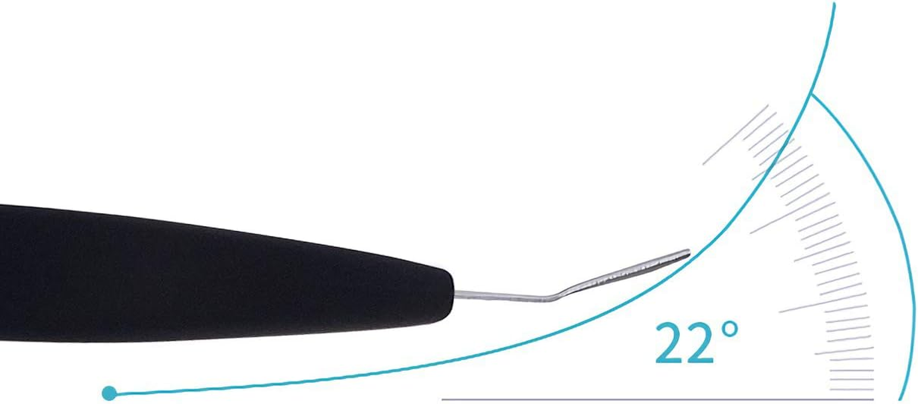 IVON 3 Pack Cuticle Trimmer Pusher Remover, Rubber Tip Gentle on Nail Bed image number 3