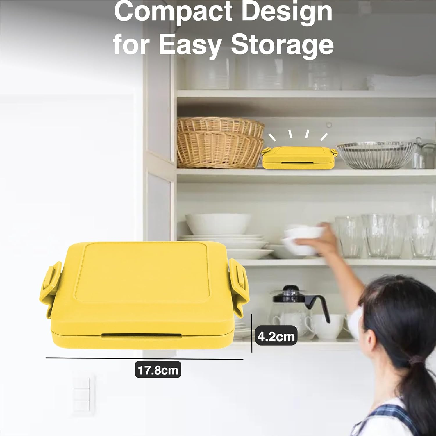 Laser Microwave Sandwich Maker &ndash; DIY Toastie Maker for Home, Office & School Lunches, Compact & Dishwasher Safe, Makes Delicious Hot Sandwiches in Minutes image number 2