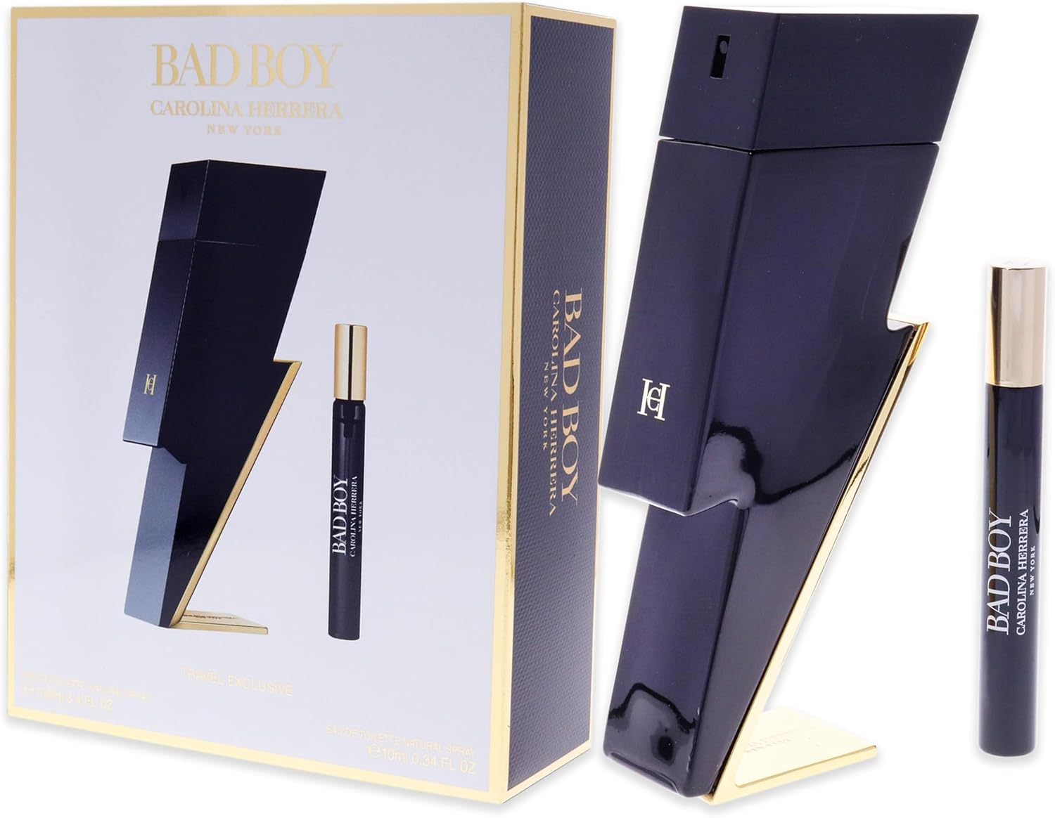 Carolina Herrera Bad Boy 2 Piece Gift Set for Men image number 1