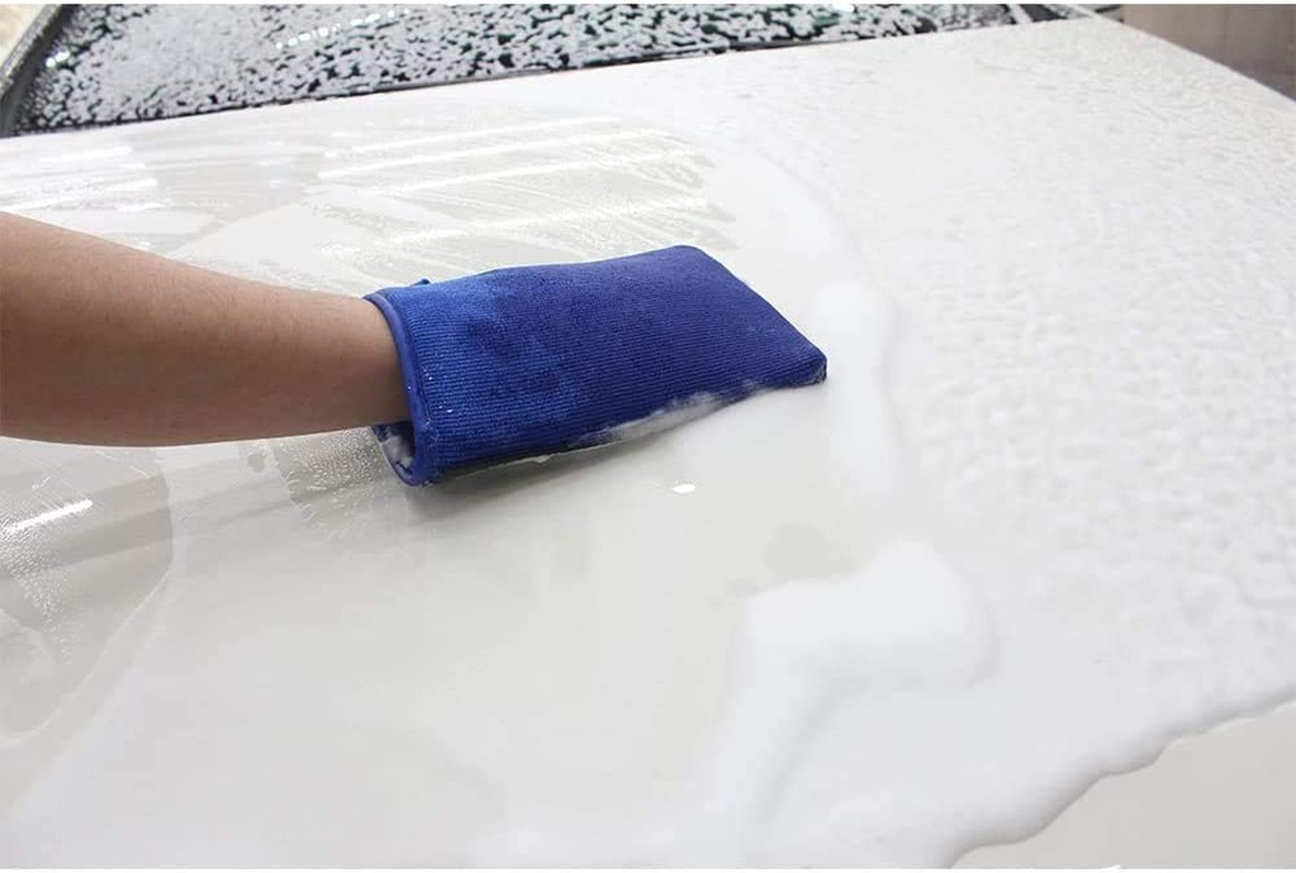 Car Clay Mitt, Car Clay Bar Mitt, Surface Prep Mitt, Finish Clay Bar Mitt Wash Mitt Clay Eraser Mitt for Car Detailing and Polishing Clay Bar Tool (1 Piece) image number 5