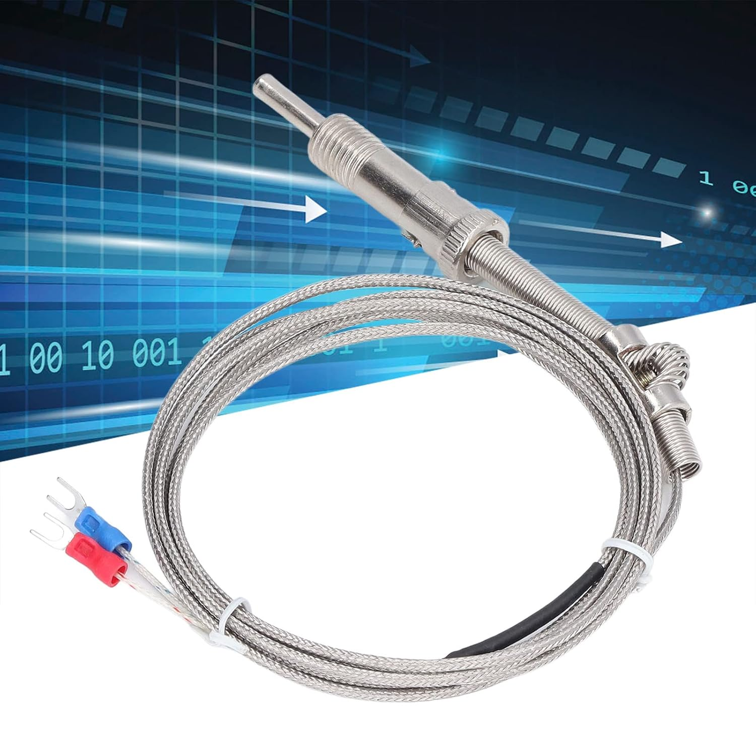 Cryfokt Straight Handle Thermocouple Sensor 0‑800℃ WRNT, Excellent Material, High Performance, Suitable For, Textile image number 6