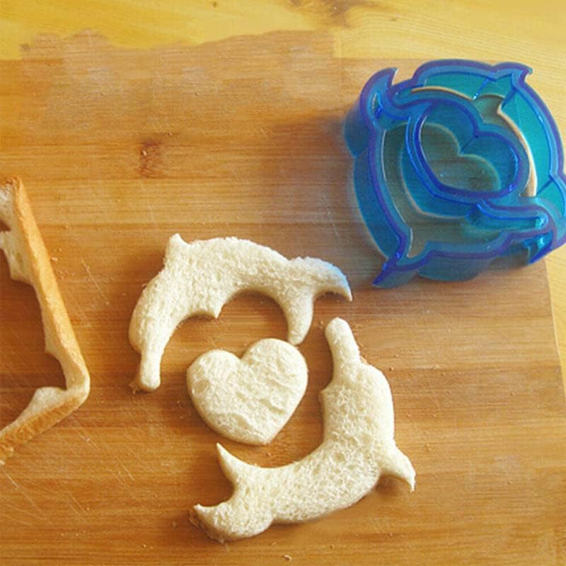 Sandwich Mould Food Biscuit Bread Cutter Cookies Cake DIY Lunch Toast Kids - Durable, Easy-Clean Material - Puzzle image number 3