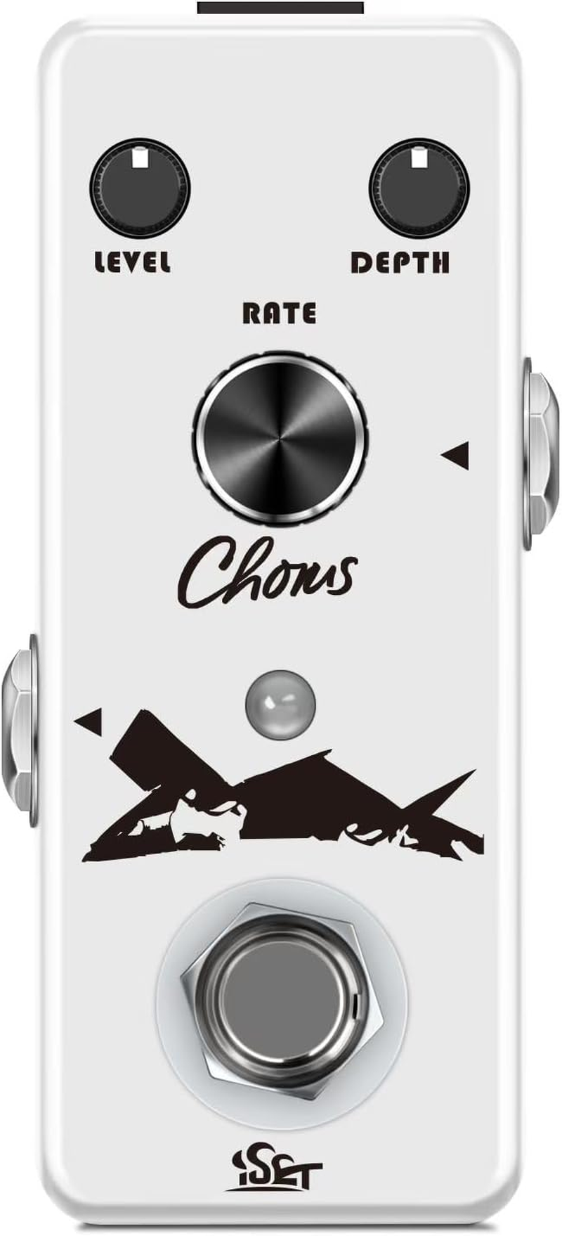 Iset Overdrive Guitar Pedal Mini Single Guitar Effect Pedal for Electric Guitar Bass True Bypass