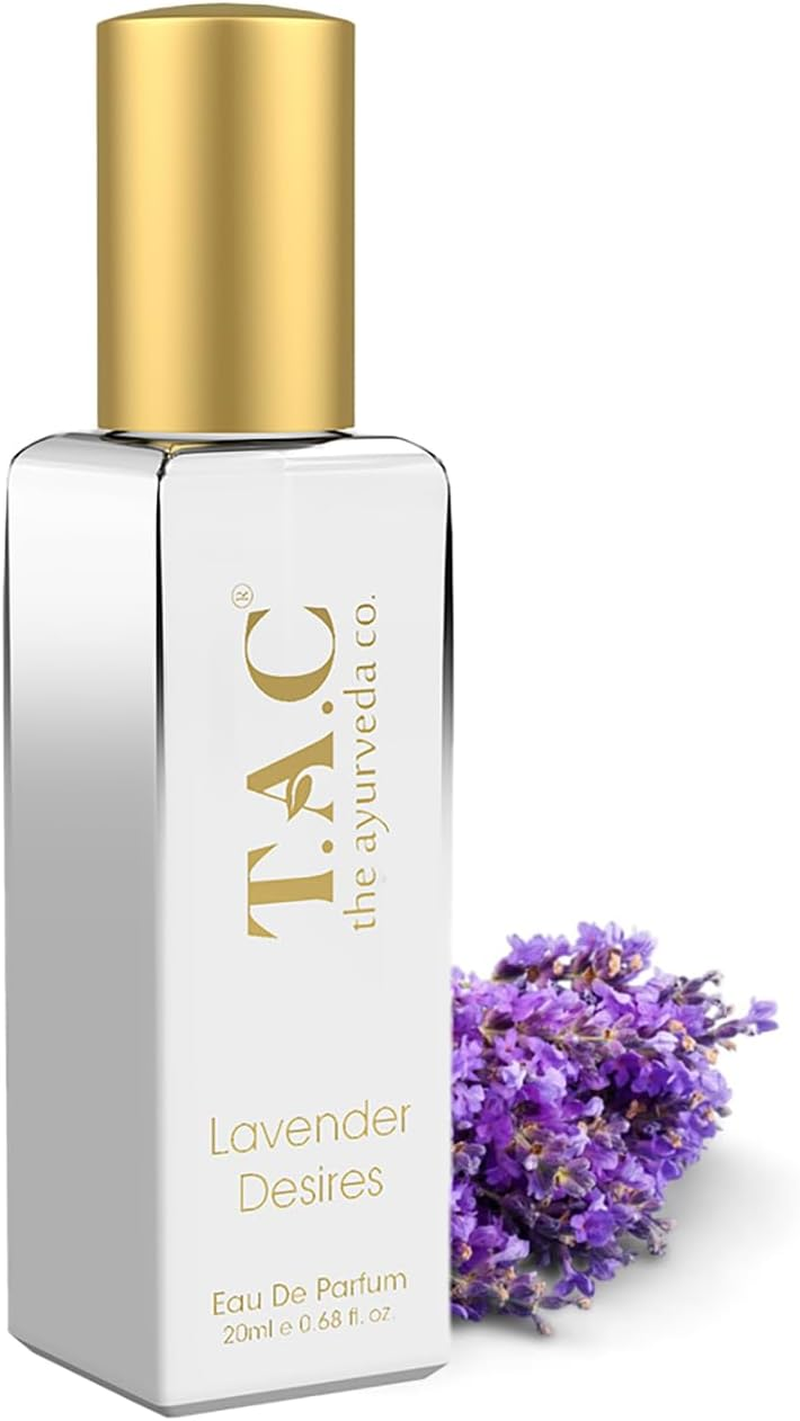 T.A.C - the Ayurveda Co. Lavender Desires Perfume, Eau De Parfum for Refreshing & Energizing, Long Lasting Fragrance - 20Ml image number 1