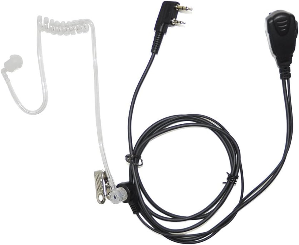 PNI HS82L Headset with Microphone and Acoustic Tube with 2 Pin K-Connector
