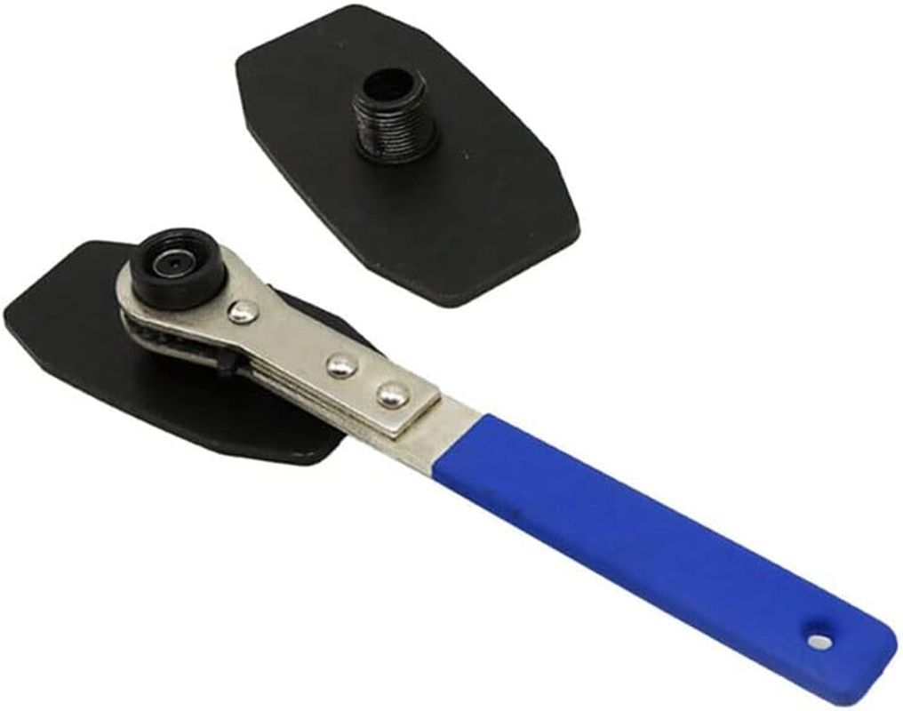 Ratchet Disc Brake Caliper Piston Spreader Separator Pad Press Install Tool with 360&deg; Ratchet for Twin and Quad Piston Calipers, 27X6Cm