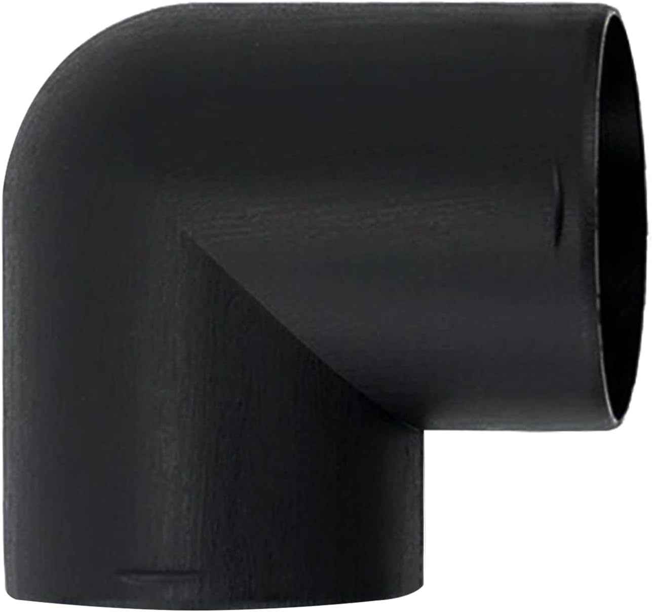75Mm Air Diesel Heater Ducting Pipe L Shape Elbow Outlet Connector Black (Elbow-1Pc)