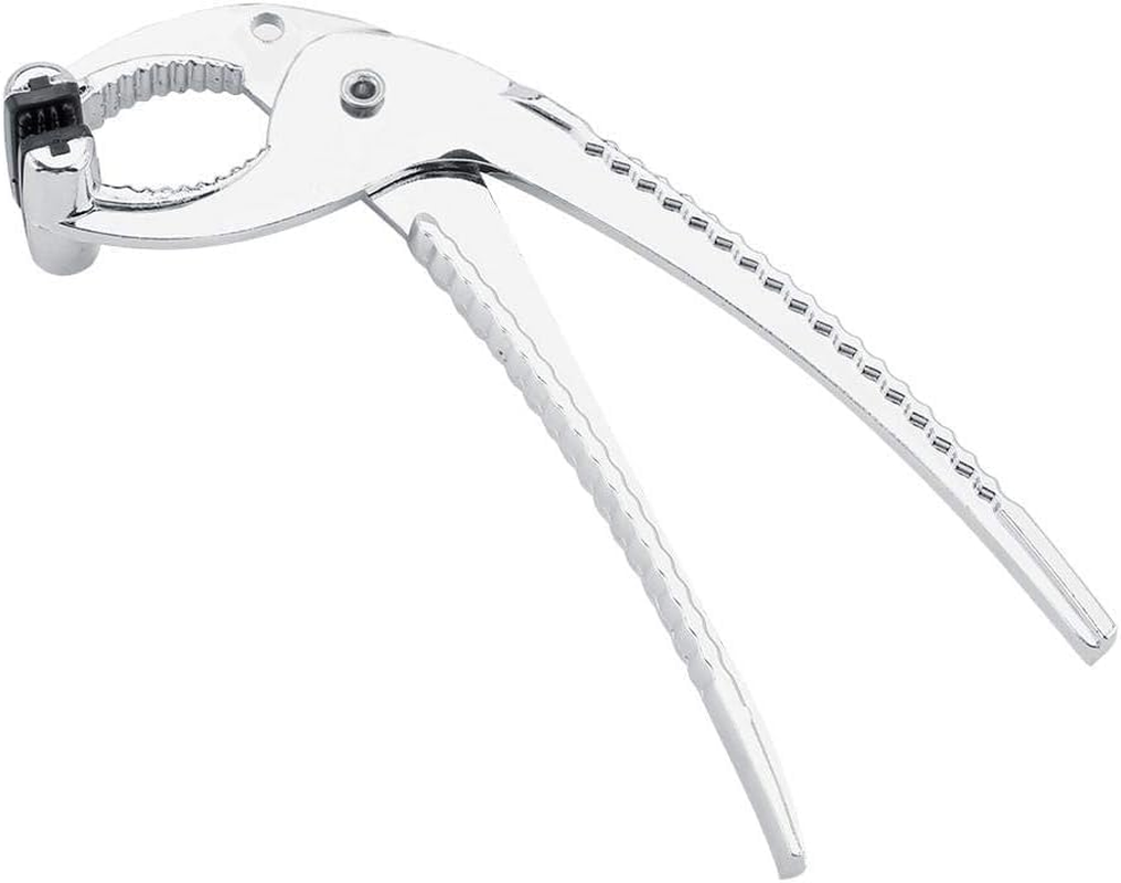 Zinc Alloy Oven Clip Pliers Grip Grabber, Hot Pot Clips Tongs Anti-Scald Gripper Clips Kitchen Tongs for Moving Hot Plate or Bowls, from Hot Pot Plate Baking Tray Pan Dish (Silver, One Size) image number 1
