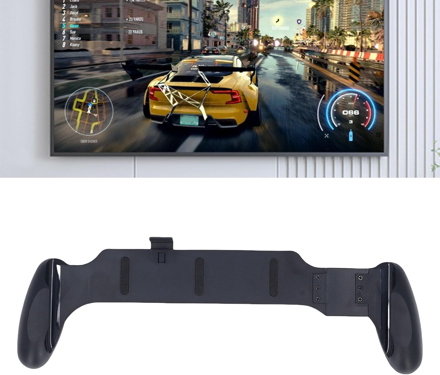 Plyisty Hand Grips for Switch2Controller, Comfortable Ergonomic Grip, Non Slip Game Controller Handle, for Accessories image number 6