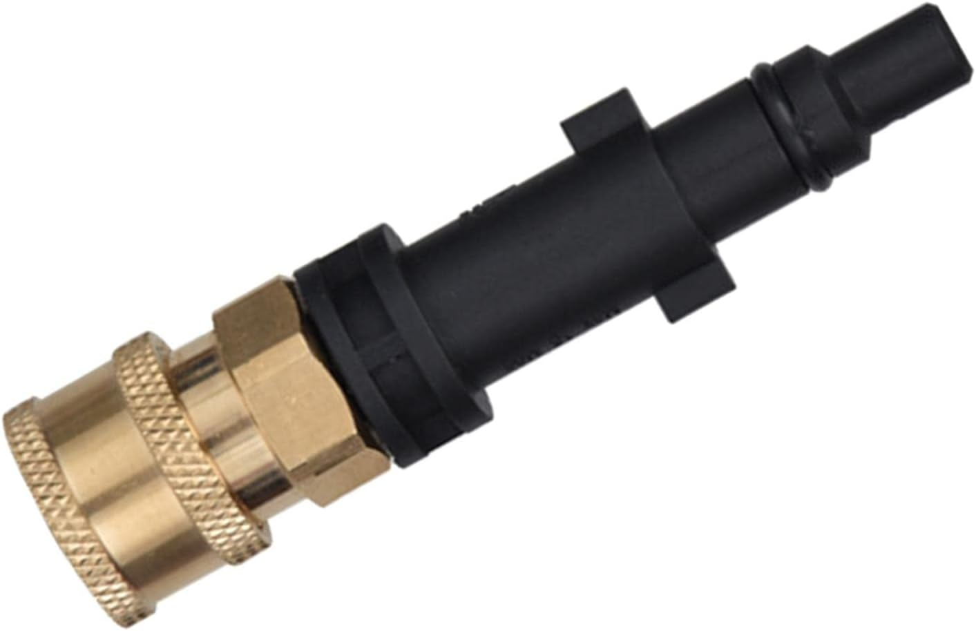 P Prettyia Pressure Washer Coupler 1/4 Inch Connector Internal Thread Hose Adapter Foam Lance Fittings Nozzle, for Bosch