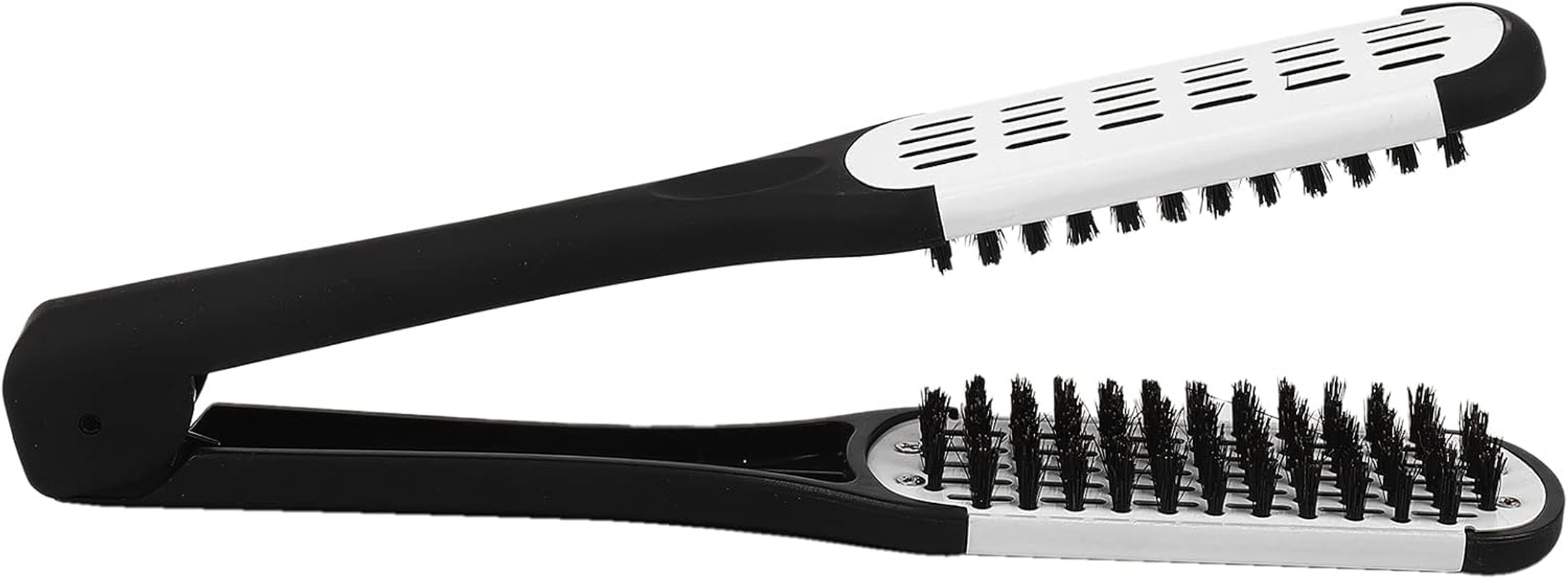 Professional Straightening Brush Hairdressing Tool Double-Sided Brush Hair Straightening image number 3