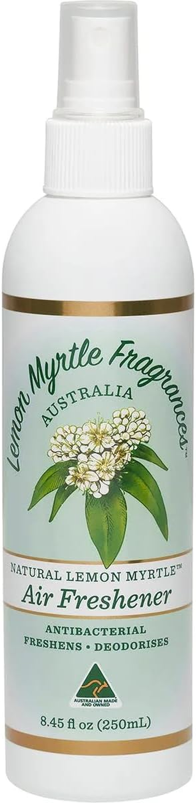 Lemon Myrtle Fragrances Antibacterial Airfreshener 250 Ml, 250 Milliliters image number 1