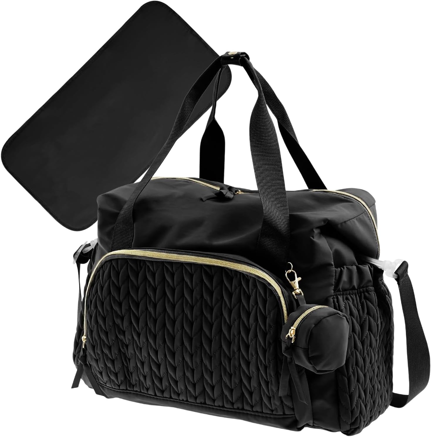 Diaper Bag | Large Capacity Hospital Bag for Labor Delivery - Reusable Travel Accessories, Child Supplies for Home, Travel