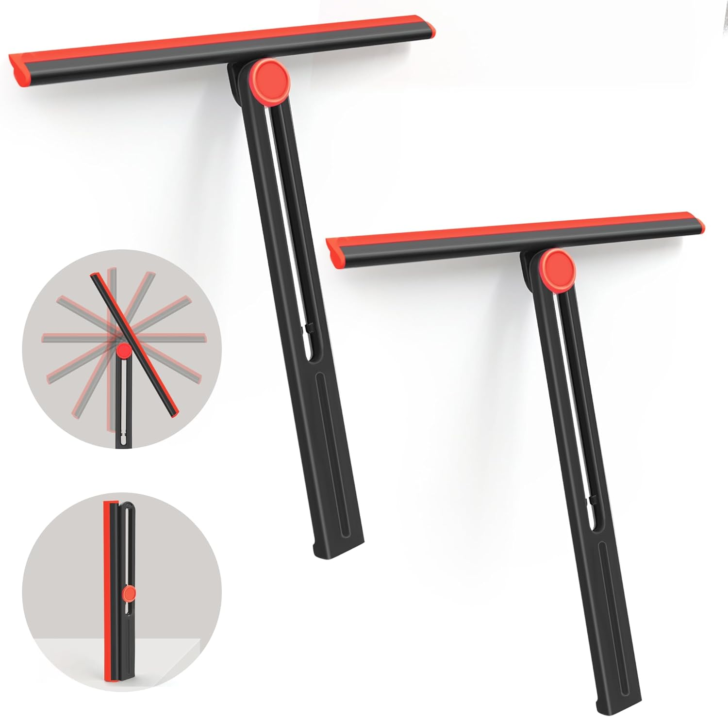 Shower Squeegee for Glass Doors, Squeegee for Window Cleaning, image number 4