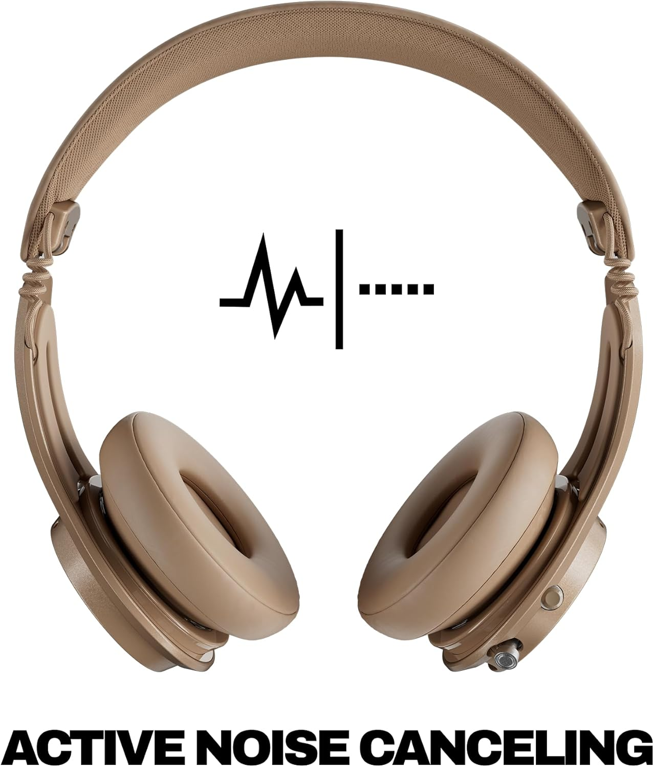 Skullcandy Icon ANC Wireless On-Ear Bluetooth Headphones, Active Noise Cancelling, 60 Hours Battery, Sweat Water Resistant, Foldable Durable Travel Ready, Microphone for Iphone Android - Primer image number 5