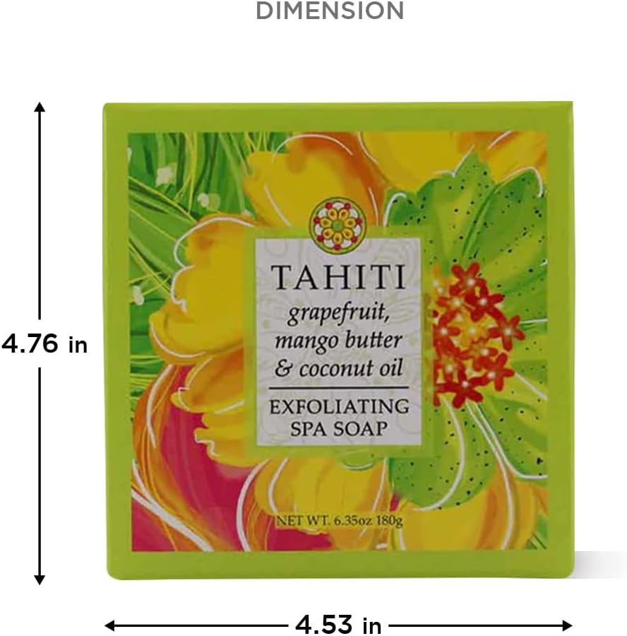 Greenwich Bay Trading Company Destination Collection: Tahiti (6.35Oz Soap Square) image number 1