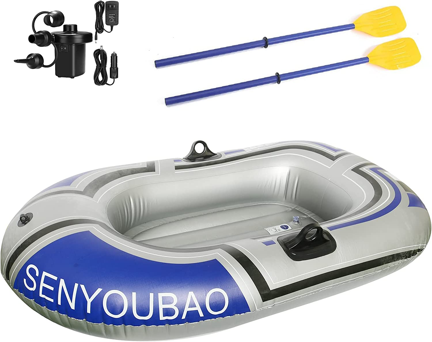 BESTHLS Inflatable Boat,Swimming Pool and Lake Inflatable Boat image number 3