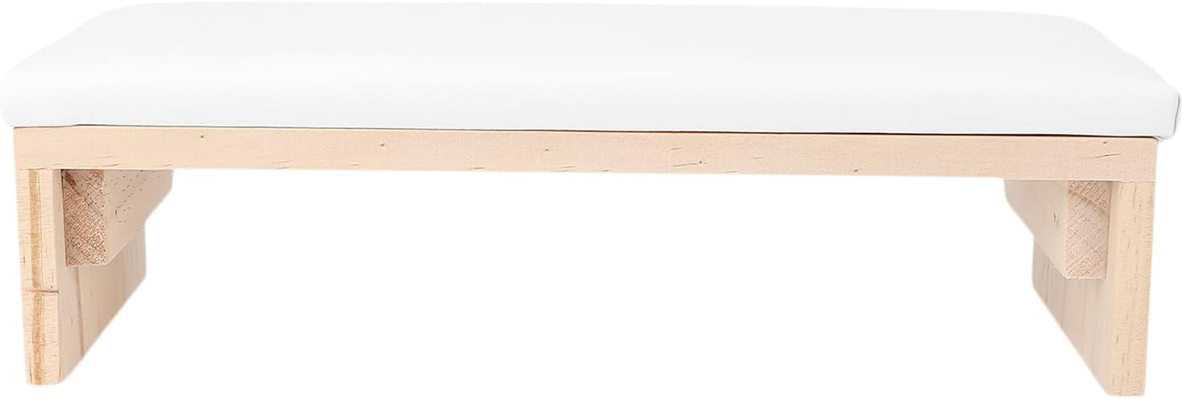 Nail Arm Rest, Nail Arm Rest Cushion Soft Log for Nail Technician Use for Home DIY for Nails Art Salon(White) image number 4