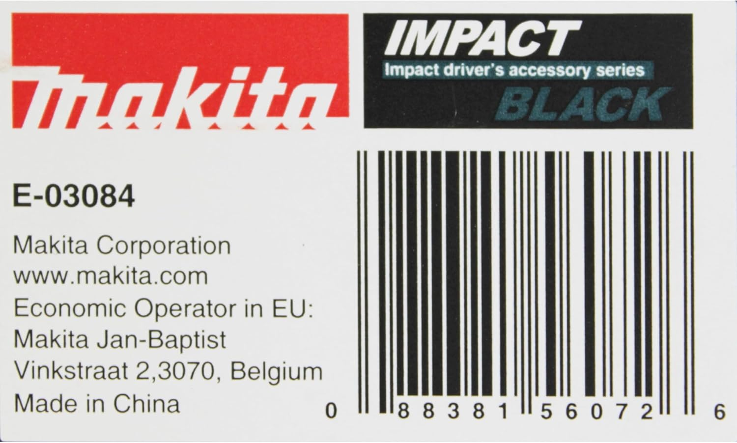 Makita E-03084 Impact Driver Bits image number 1
