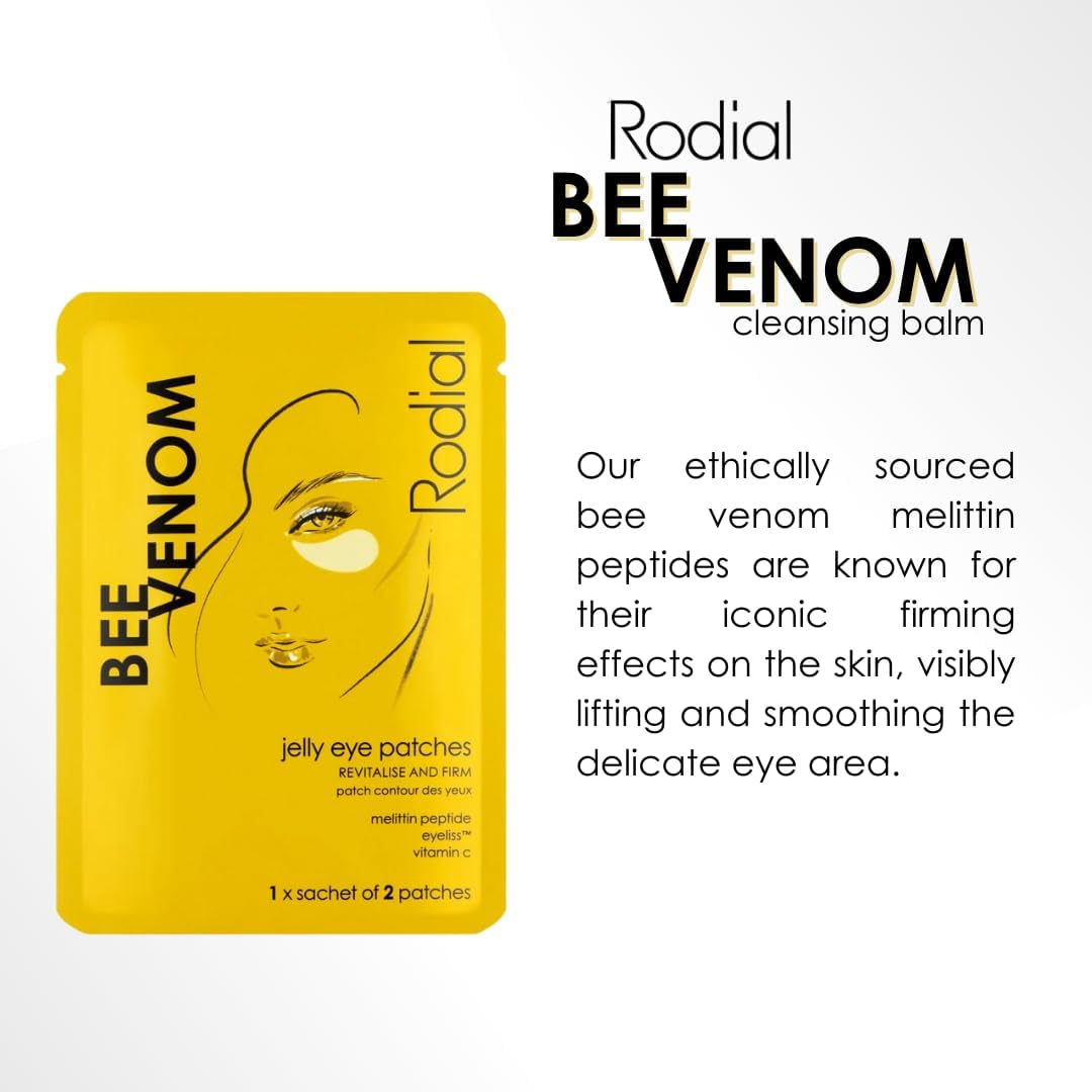 Rodial Bee Venom Jelly Eye Patches, 1 Oz. image number 6