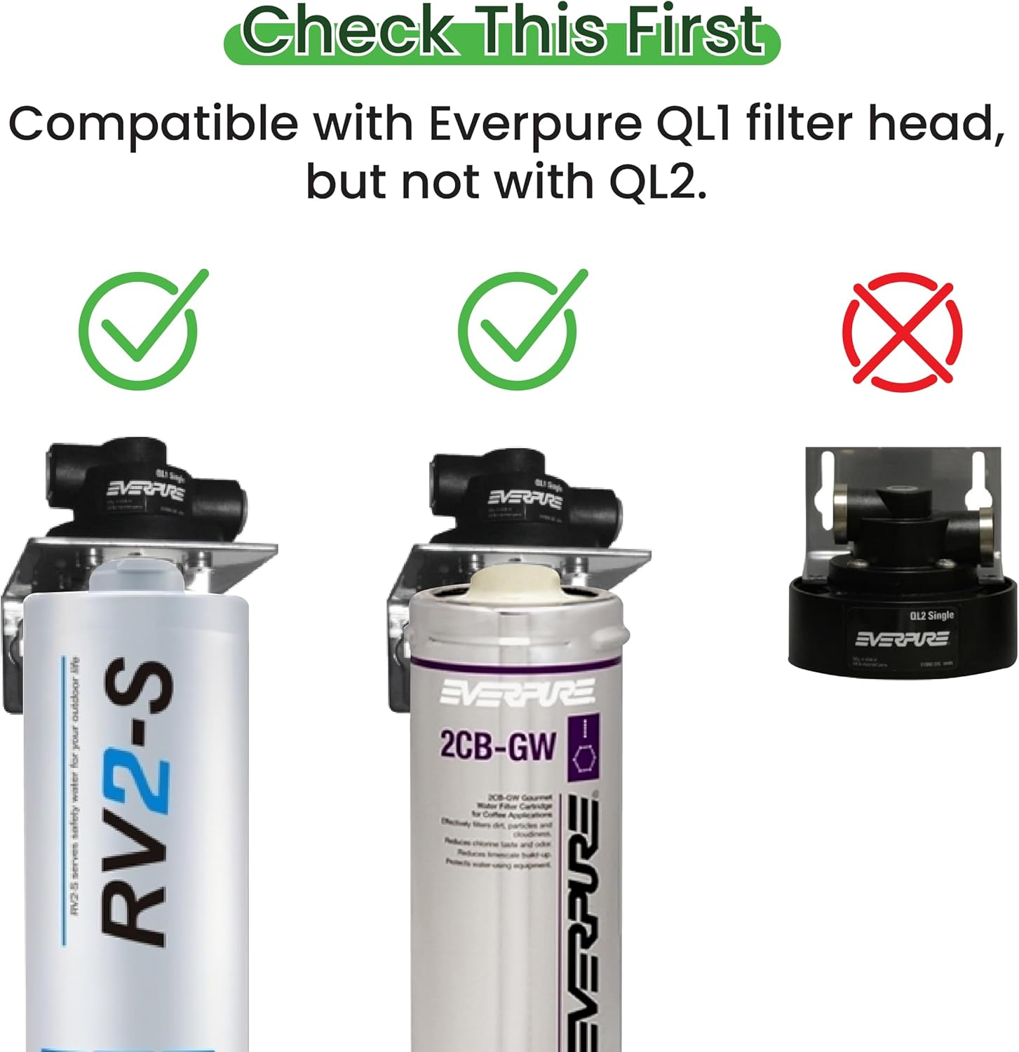 RV2-S Caravan Filter with Full KIT Replace Everpure ADC (RV2-S Caravan Filter with Full KIT - Filter Only) image number 4