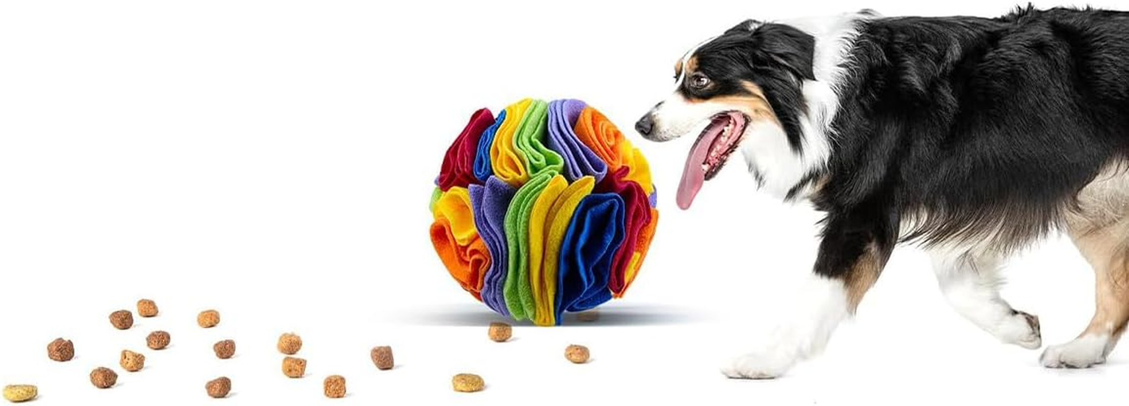 Alnicov Sniffing Toy for Dogs, Sniffing Ball for Dogs, Interactive Treat Game for Dogs, Interactive Dog Toy, Snuffle Mat, Foraging Mat, Dog Puzzle Toy image number 5
