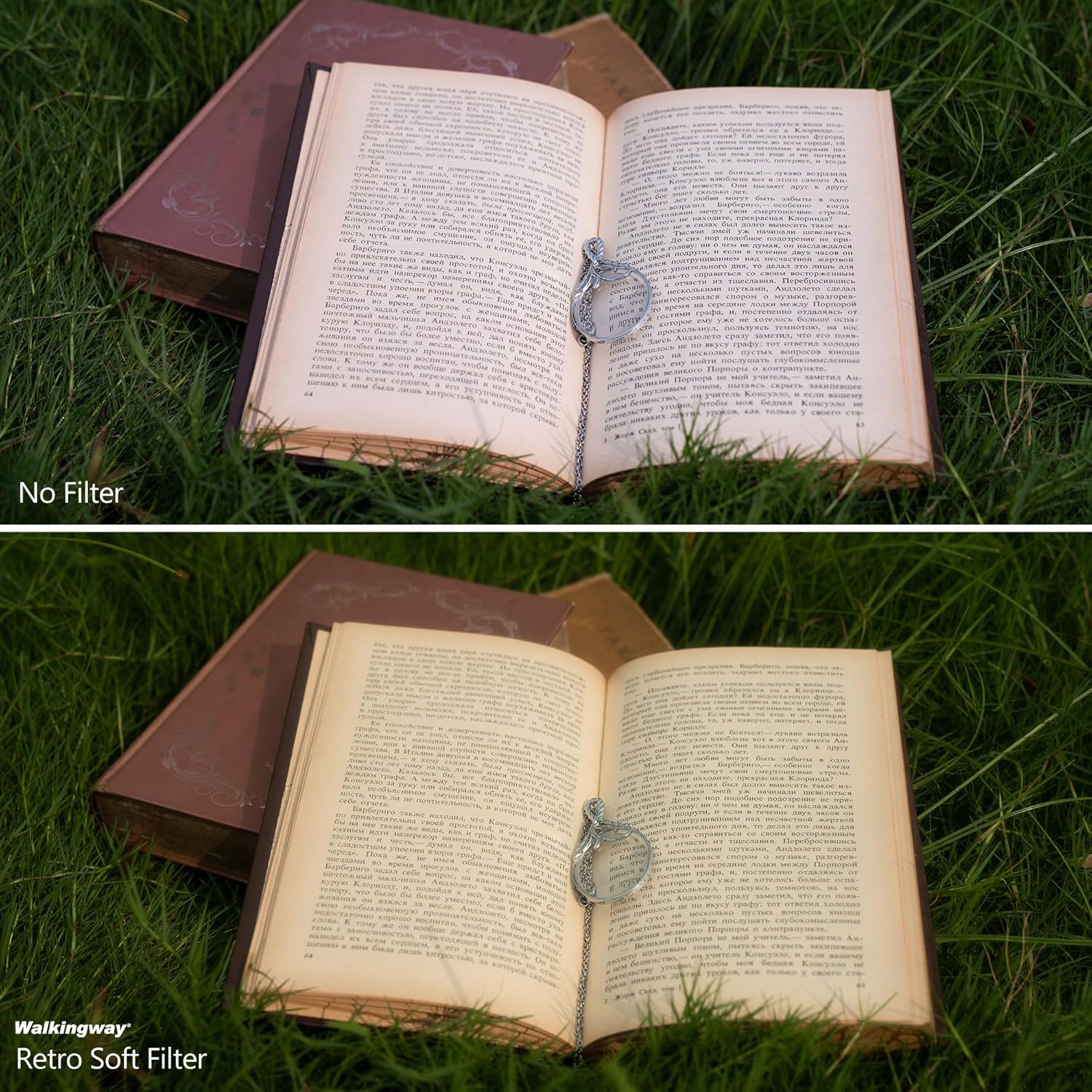 Walkingway 77Mm Retro Soft Filter Film Camera Effect Vintage Pro-Mist Warm Diffusion Lens Filter for Portrait Architecture Landscapes image number 3