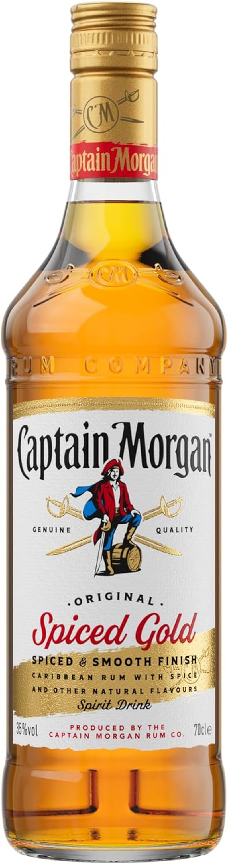 Captain Morgan Spiced Gold Rum 700 Ml image number 3