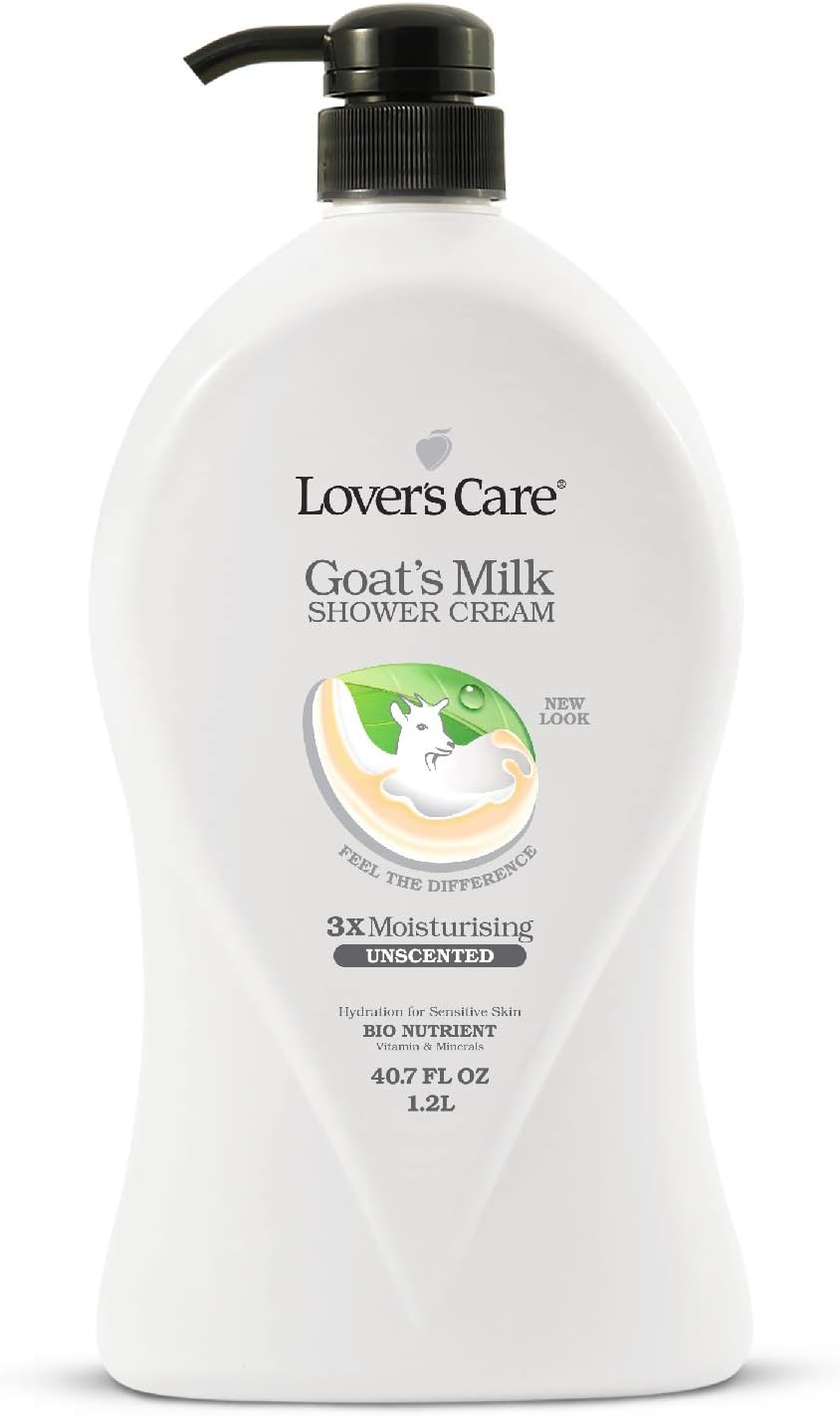 Lover'S Care Goat'S Milk Shower Cream, Unscented, 1.2 L image number 4