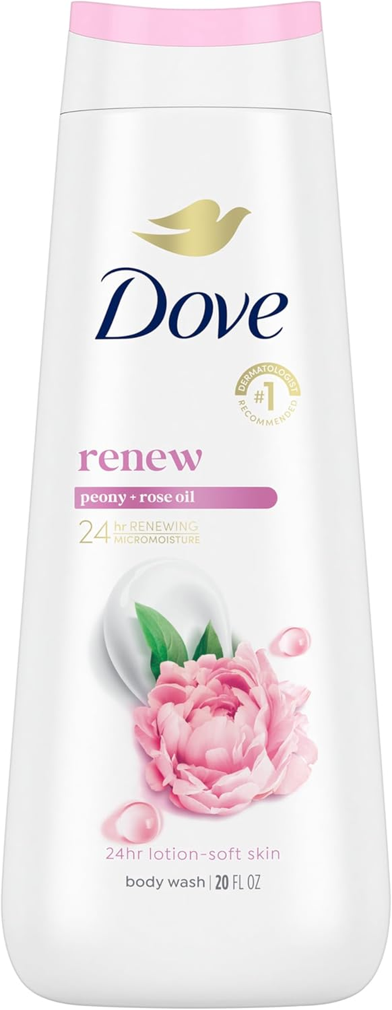 Dove Purely Pampering Body Wash, Sweet Cream and Peony 22 Oz image number 4