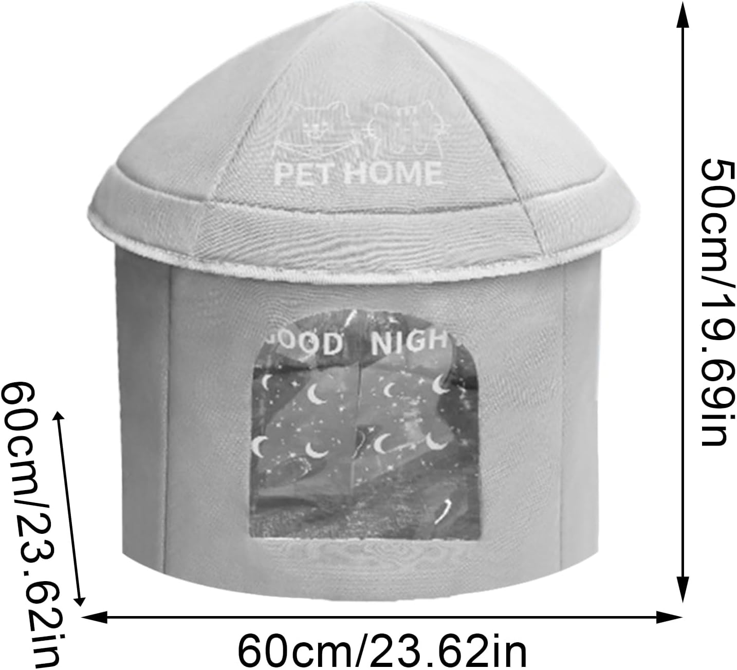 Cooling Cat House - Cooling Outdoor Insulated Feral Cat House - Shelter with Ice Pack Pet Supplies Weatherproof Beds for Medium Small Puppy Kitten Sleeping outside Indoor image number 6