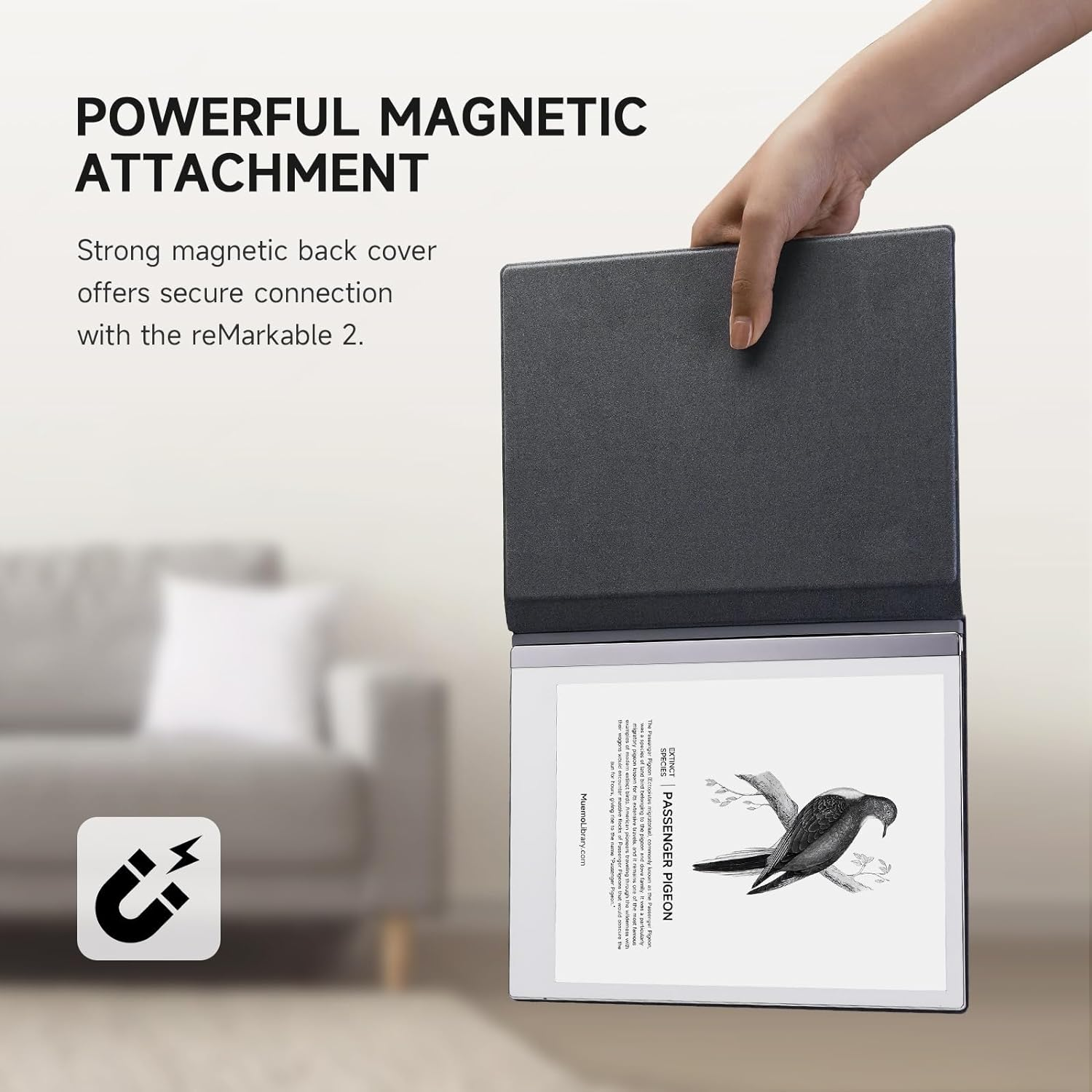 Ayotu Premuin PU Leather Smart Case for Remarkable 2 Paper Tablet 10.3" 2020 Released - Program Templates & Replacement Marker Stylus Pen Tips-[All in One Bundle]-Enhance Your Writing Experience.