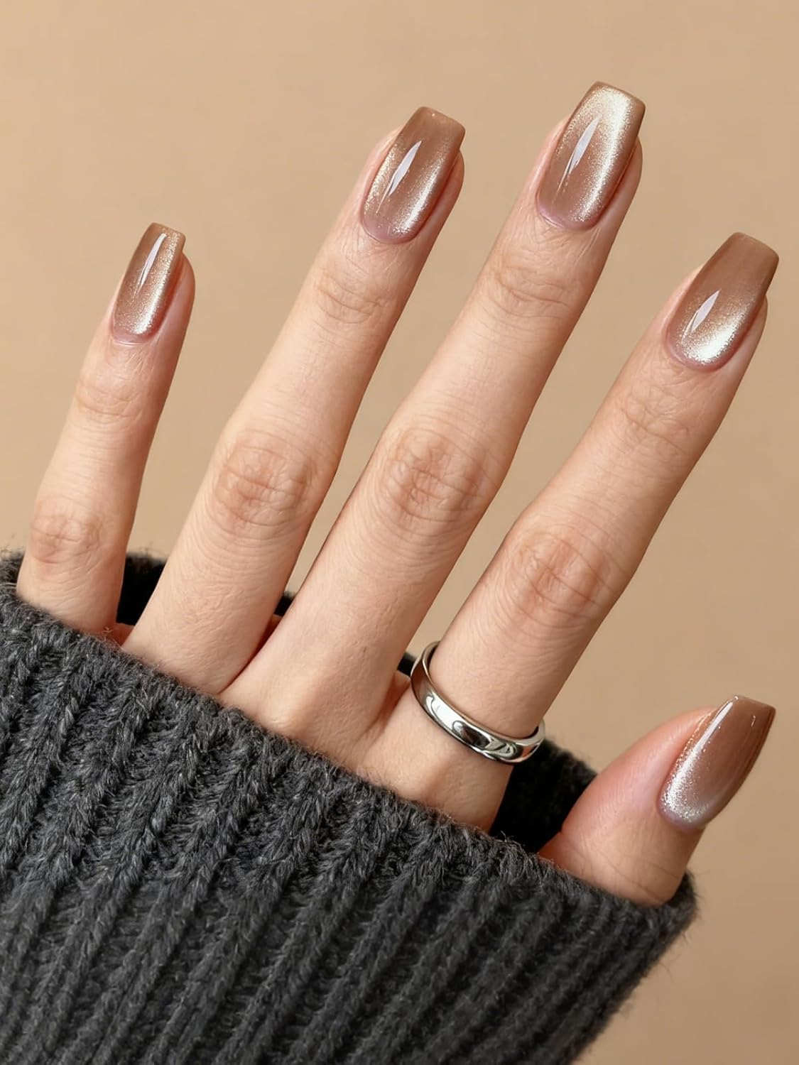 EBANKU 6 in 1 Cat Eye Nail Magnet Tool Set, Multifunctional Wooden Handle Nail Magnet, Heart Rabbit Shape Cat Eye Magnet for Nails, Long Strip Magnets Tool for Nail Art DIY at Home image number 2