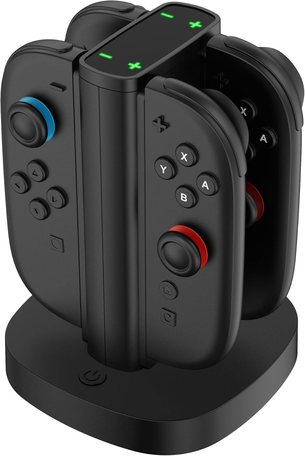 Powerwave Quad Charging Stand for Nintendo Switch 2, USB Powered, LED Indicator, 4 in 1 Charger Stand