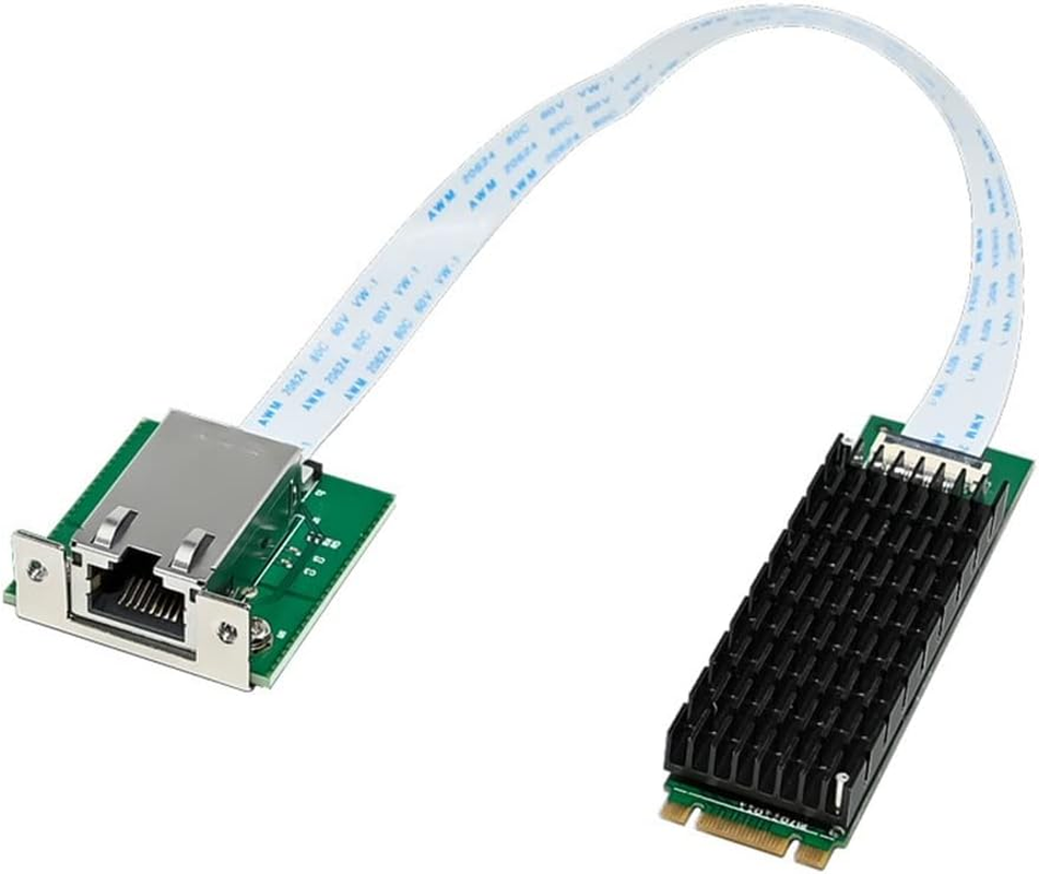 Tuperoymse M.2 B+M AQC107 Network Card Single-Port 10Gbe Network Card RJ45 Ethernet Network Adapter image number 3