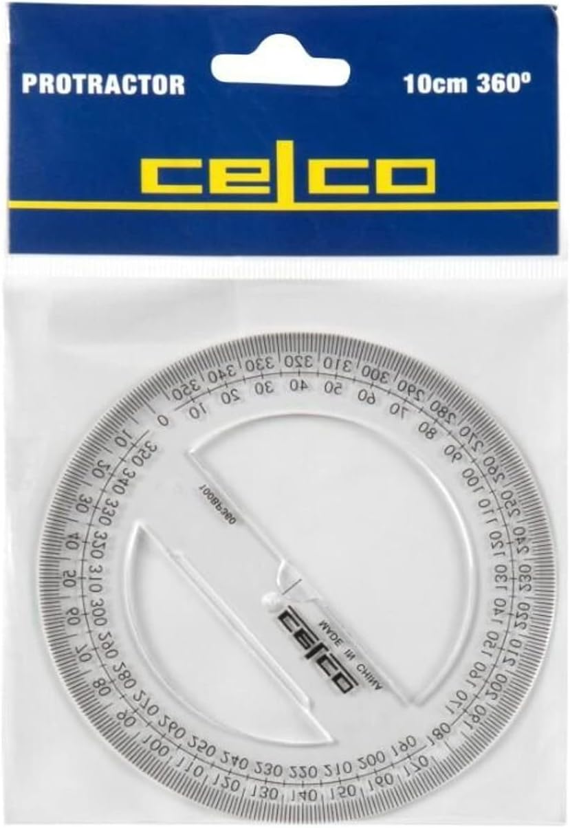 Celco 360 Degree Hang Sell Protractor, 10 Cm