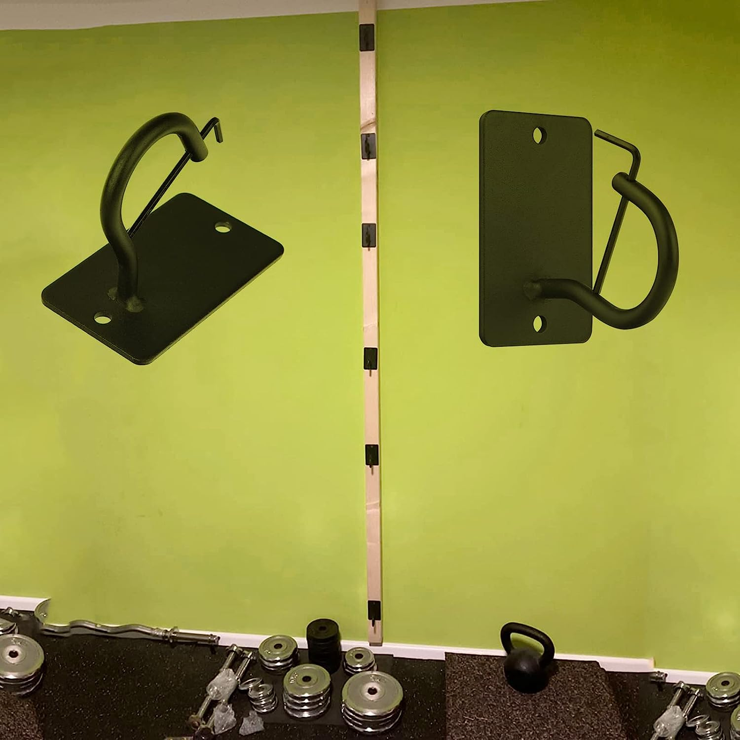 5Pack Wall Anchors for Workout & Resistance Band, Heavy Duty Gym Storage Rack for Exercise Training & Stretching image number 4