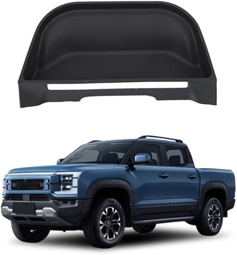 Dashboard Screen Storage Box Storage Tray Silicone Interior Series Accessories for BYD Shark 6 (Armrest Storage Box (Rear Row))