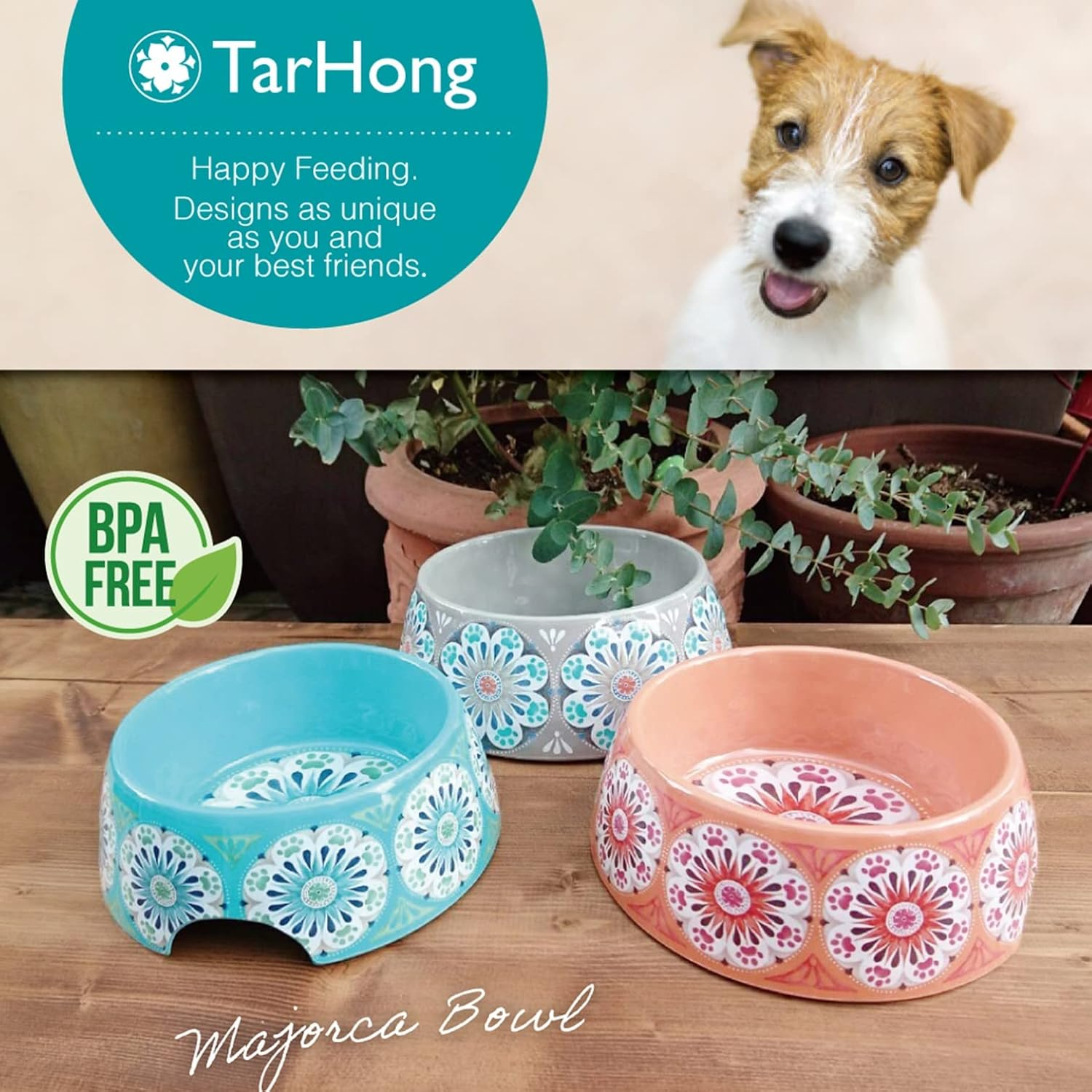 Tar Hong Dog Tableware Majorca Bowl Small Turquoise