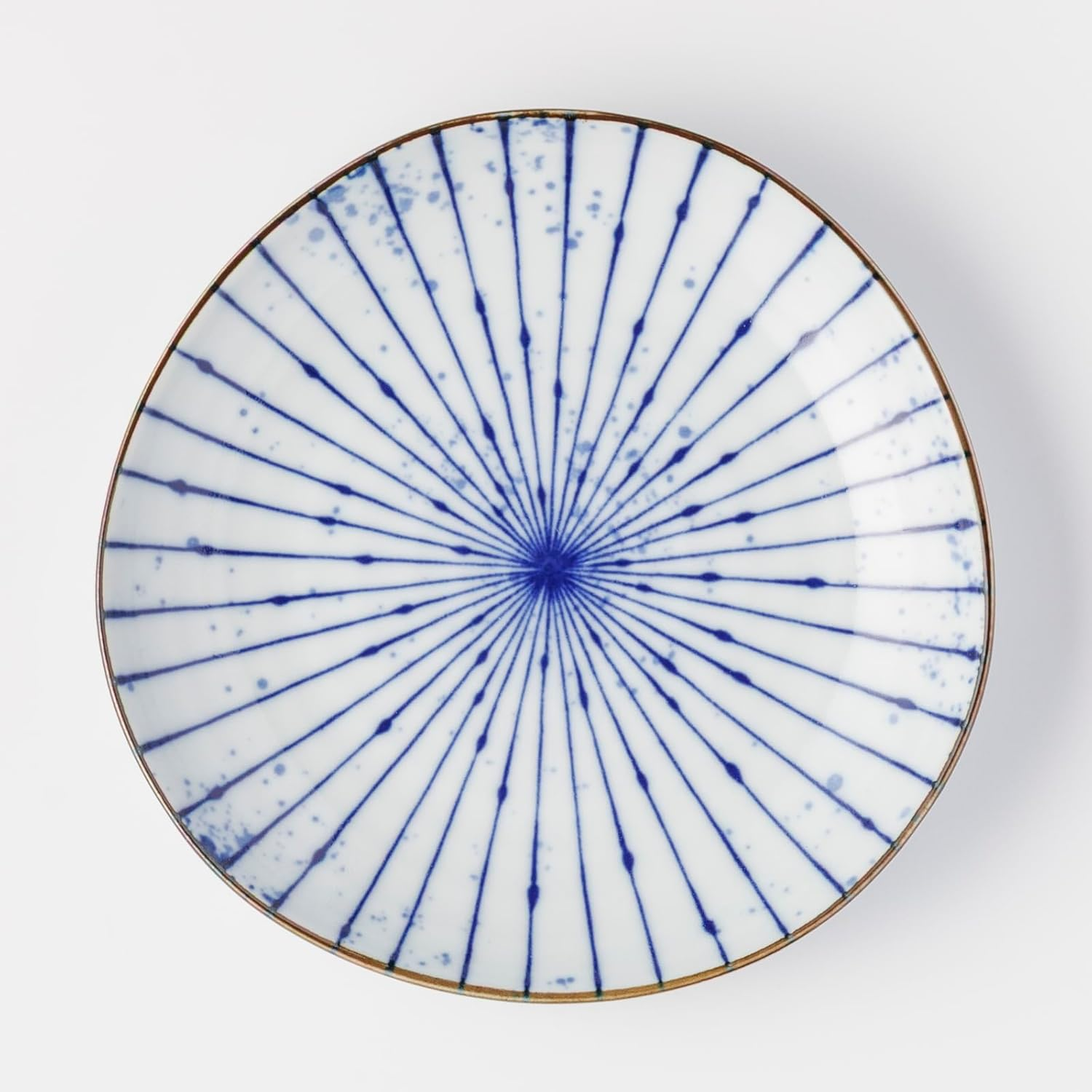 Mino Ware 564612 &ldquo;Fukumo Tokusa&rdquo; Tableware Set, 5 Pieces, Plates, Diameter Approx. 6.5 Inches (16.5 Cm), Microwave, Dishwasher Safe, Made in Japan image number 2