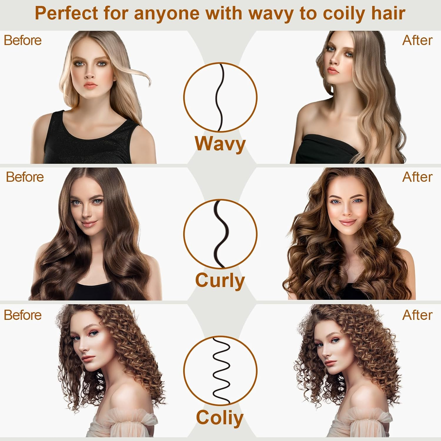 ZEPHBLOW Diffuser Attachment for Shark Flexstyle, Curl-Defining Diffuser Nozzle Compatible with Flex Style Blow Dryer Styler, Styling Tool for Wavy Curly Coily Hair image number 1