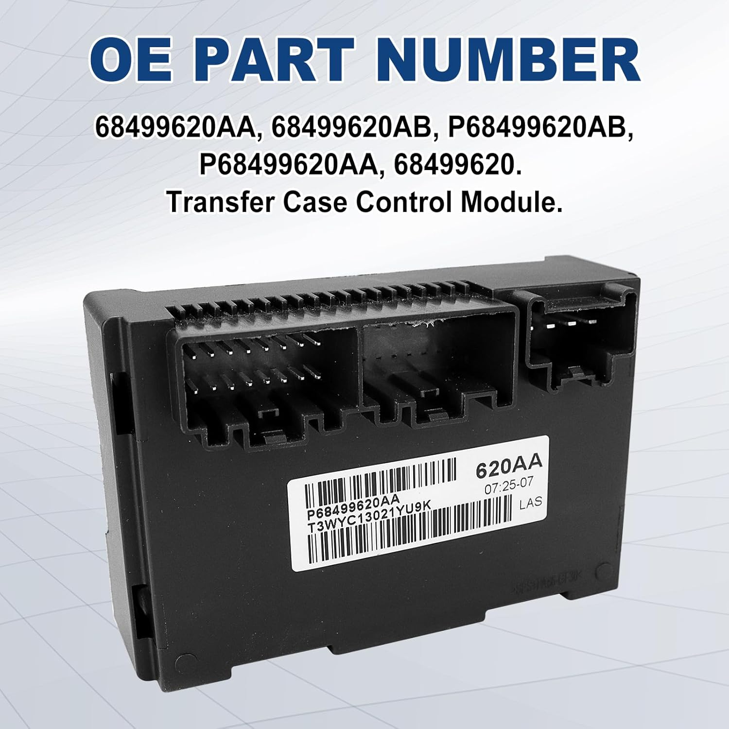 68499620AB Transfer Case Control Module - Compatible with 2021-2025 Dodge Durango, 2022 Jeep Grand Cherokee WK, 2021 Jeep Grand Cherokee, Replace# 68499620AA image number 3