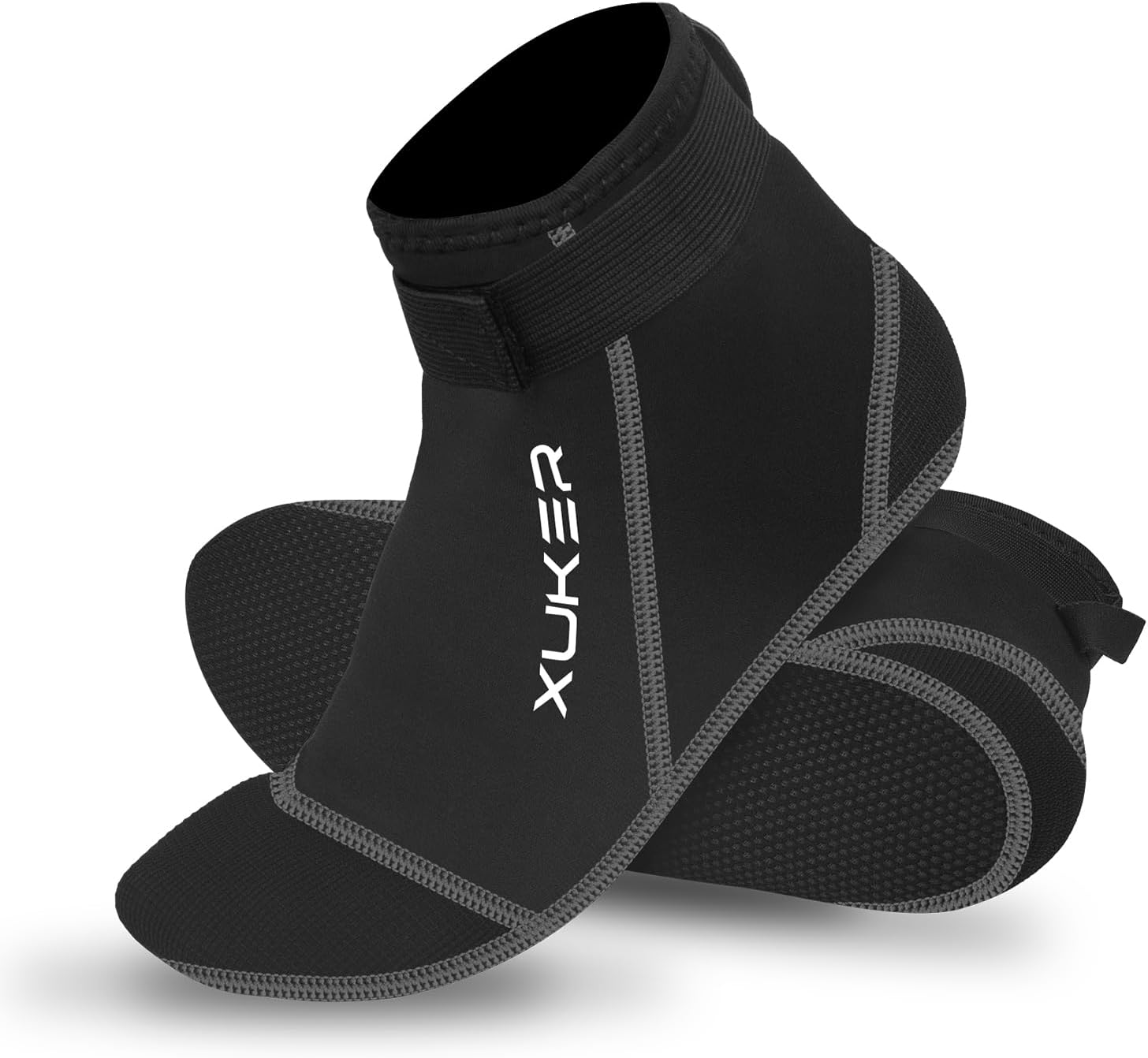 XUKER Neoprene Socks, 3Mm Beach Volleyball Sand Soccer Wetsuit Socks Water Booties for Diving Snorkeling Kayaking Paddling image number 5