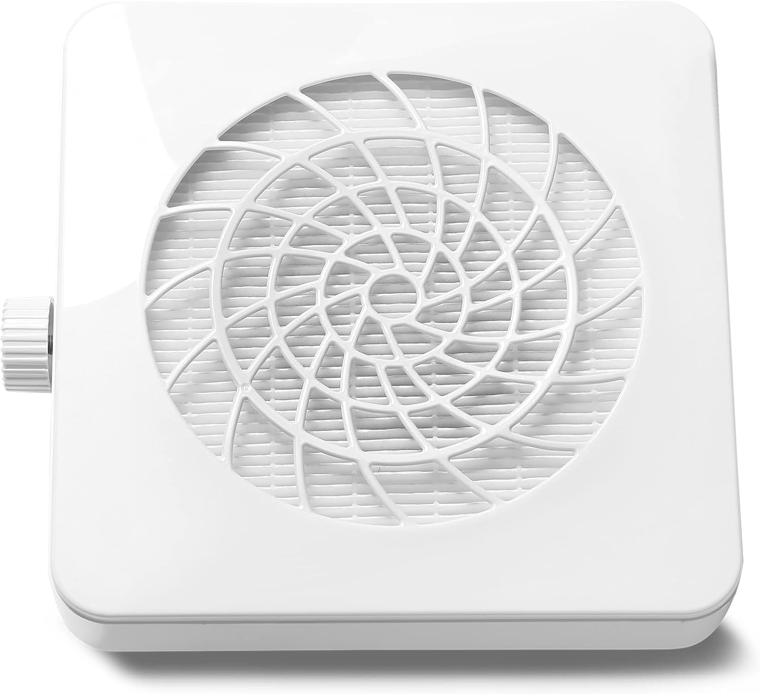 Nail Dust Collector with Reusable Filter, Nail Extractor Vacuum Acrylic Nail Dust Cleaner with Powerful Nail Vacuum Fan,Perfect for Home and Salon, Low Noise (White) image number 1