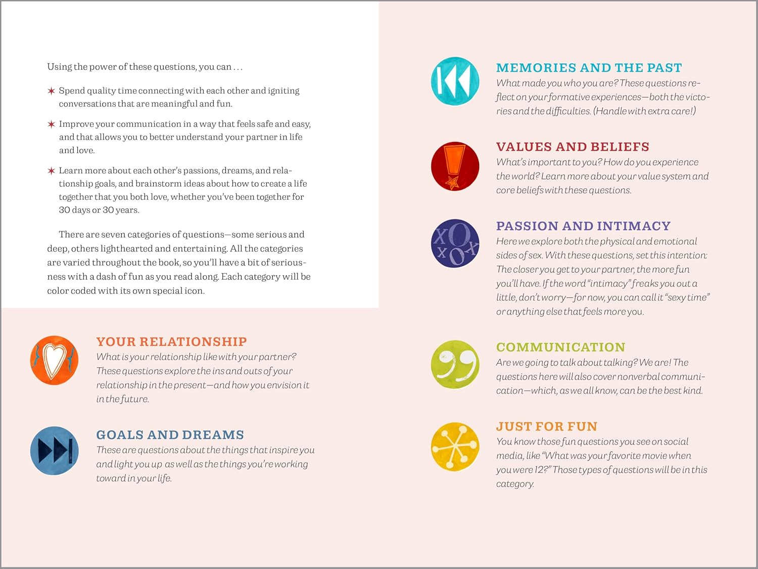 Questions for Couples Journal: 400 Questions to Enjoy, Reflect, and Connect with Your Partner image number 1