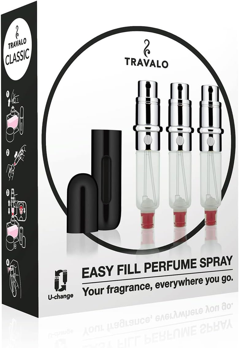 Travalo Perfume Atomiser Set Black image number 1