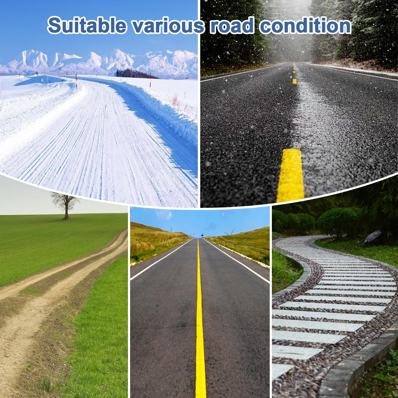 Prodrocam 9.5 Inch Solid Tyres for NIU Kqi3 Electric Scooter, 9.5 X 2.5-6.1, Solid Rubber, Honeycomb, Black (Pack of 2) image number 6